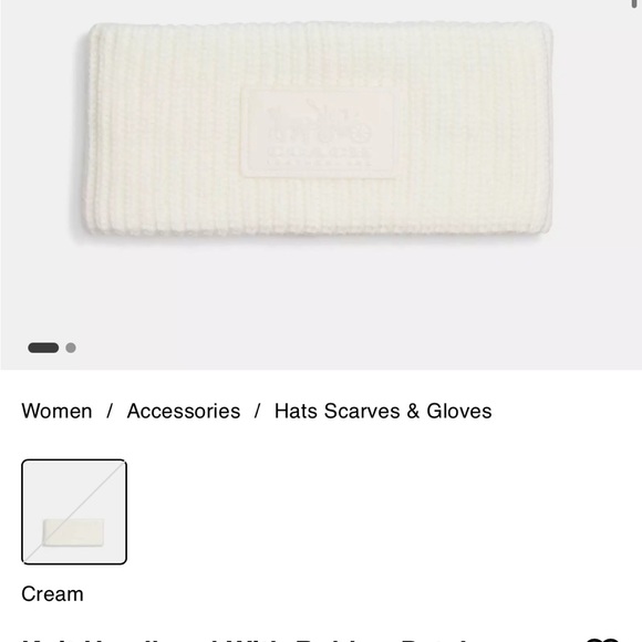 Coach Headband - Picture 4 of 4